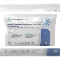 SAFECARE BIO-TECH Safecare Covid-19 Antigen-Schnelltest 1 Stück Nasenabstrich Corona Antigentest