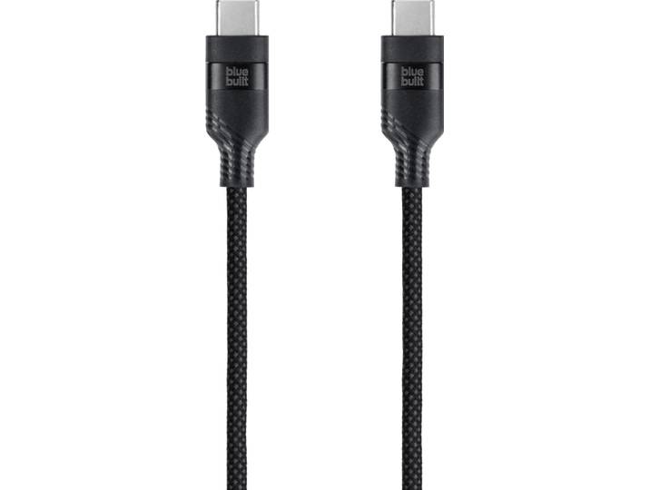 BlueBuilt Usb C naar Usb C Kabel 3m Nylon Zwart