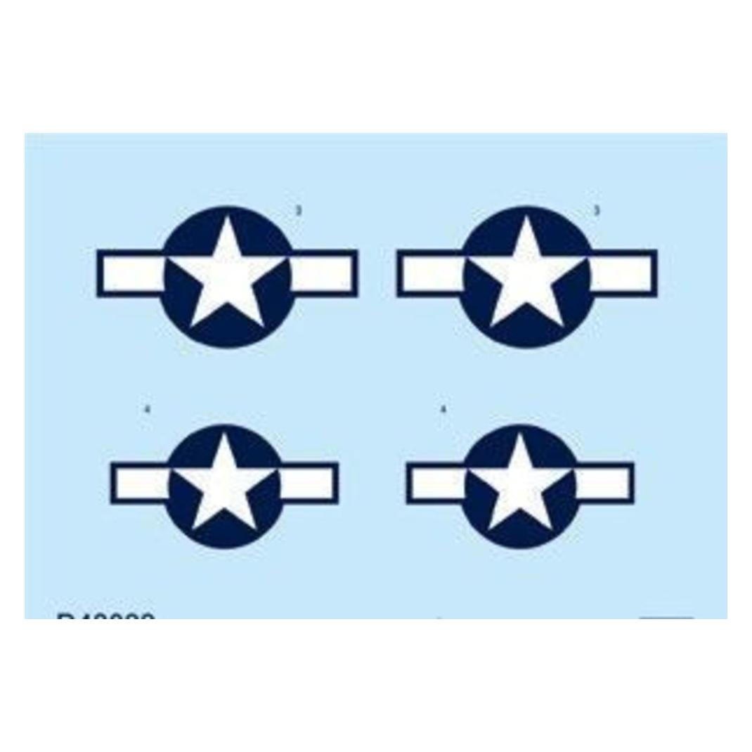 Eduard P-51D national insignia for (D48033)