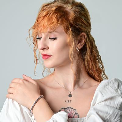 Kettenanhänger ADELIA´S "Anhänger – Münze Anhänger aus Edelstahl", silber, Schmuckanhänger, Damen, Edelstahl, Kettenanhänger, Ideal als Geschenk für besondere Anlässe