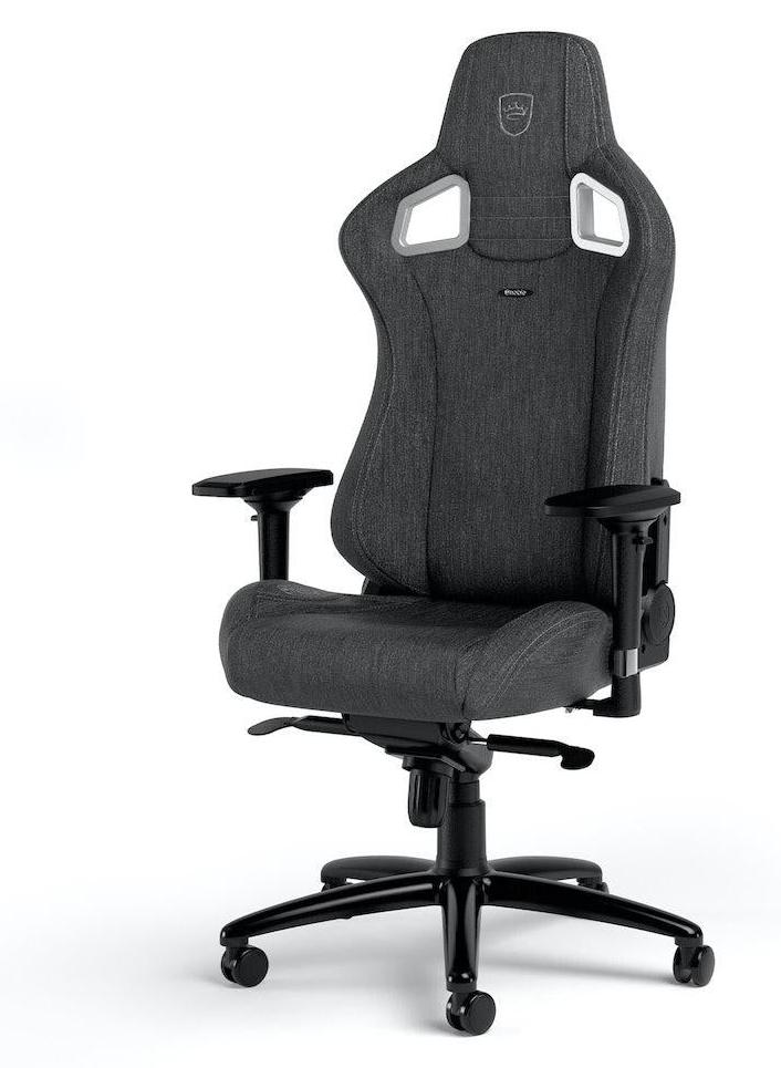 noblechairs EPIC, PC-Gamingstuhl, 120 kg, Gepolsterter Sitz, Gepolsterte Rückenlehne, Aluminium, Stahl