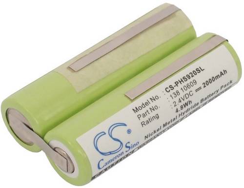 CS Cameron Sino Rasierer-Akku ersetzt Original-Akku (Original) 138-10609 3M, Grundig, Norelco, Panasonic, Philips, Remington
