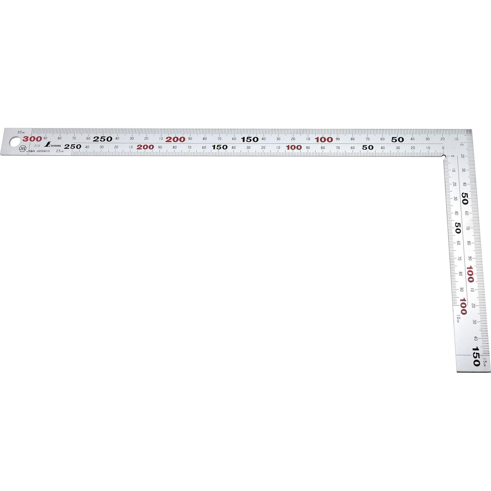 Shinwa 32587 Zimmermannswinkel 30 cm – 8 Skalen