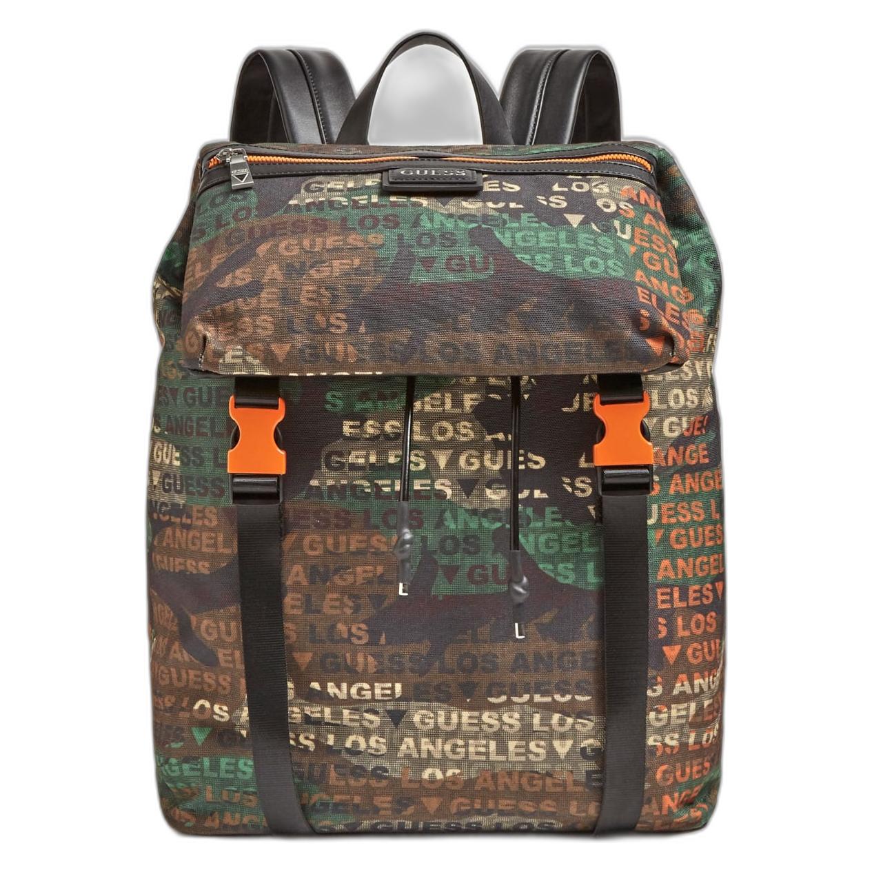 Guess Salameda, Textile Backpack, Camouflage, Laptop Compartiment, Unisex (37668656)