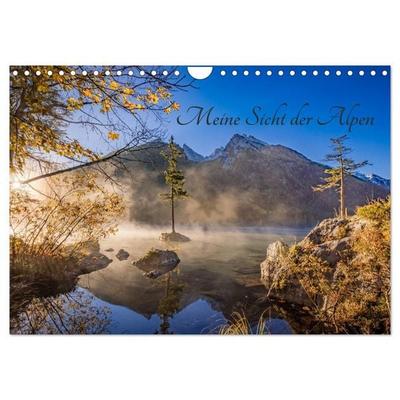 Meine Sicht der Alpen (Wandkalender 2026 DIN A4 quer), CALVENDO Monatskalender