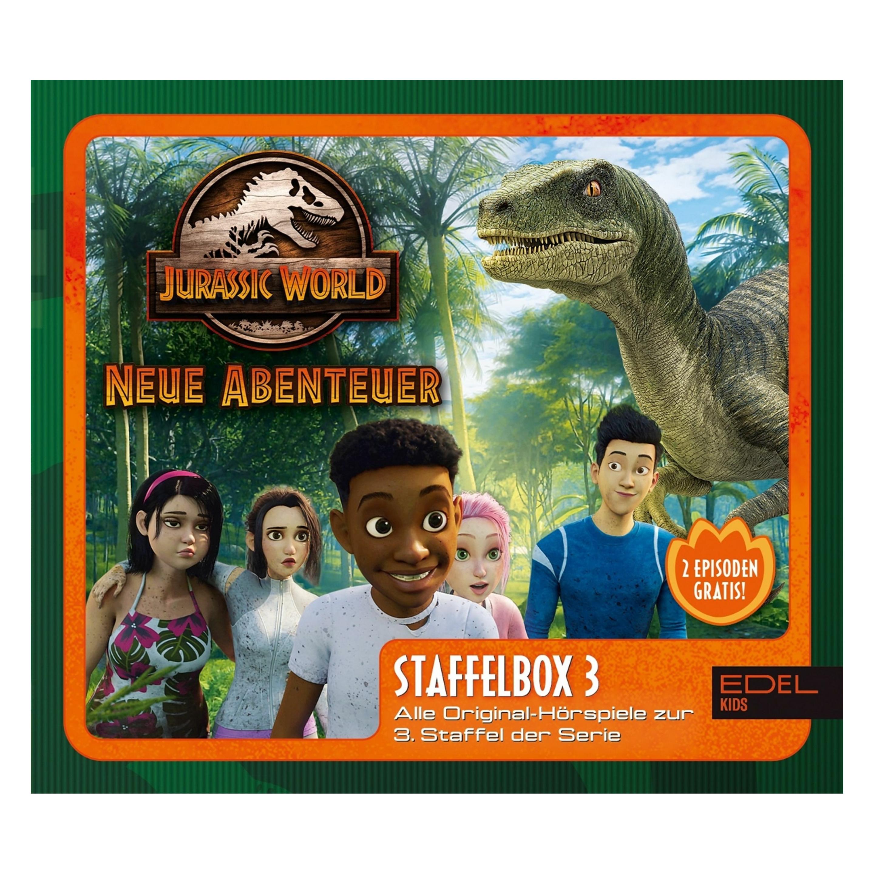 Edel:Kids Jurassic World - Neue Abenteuer Staffelbox 3 (F7-9) (Deutsch) (0216794KID)