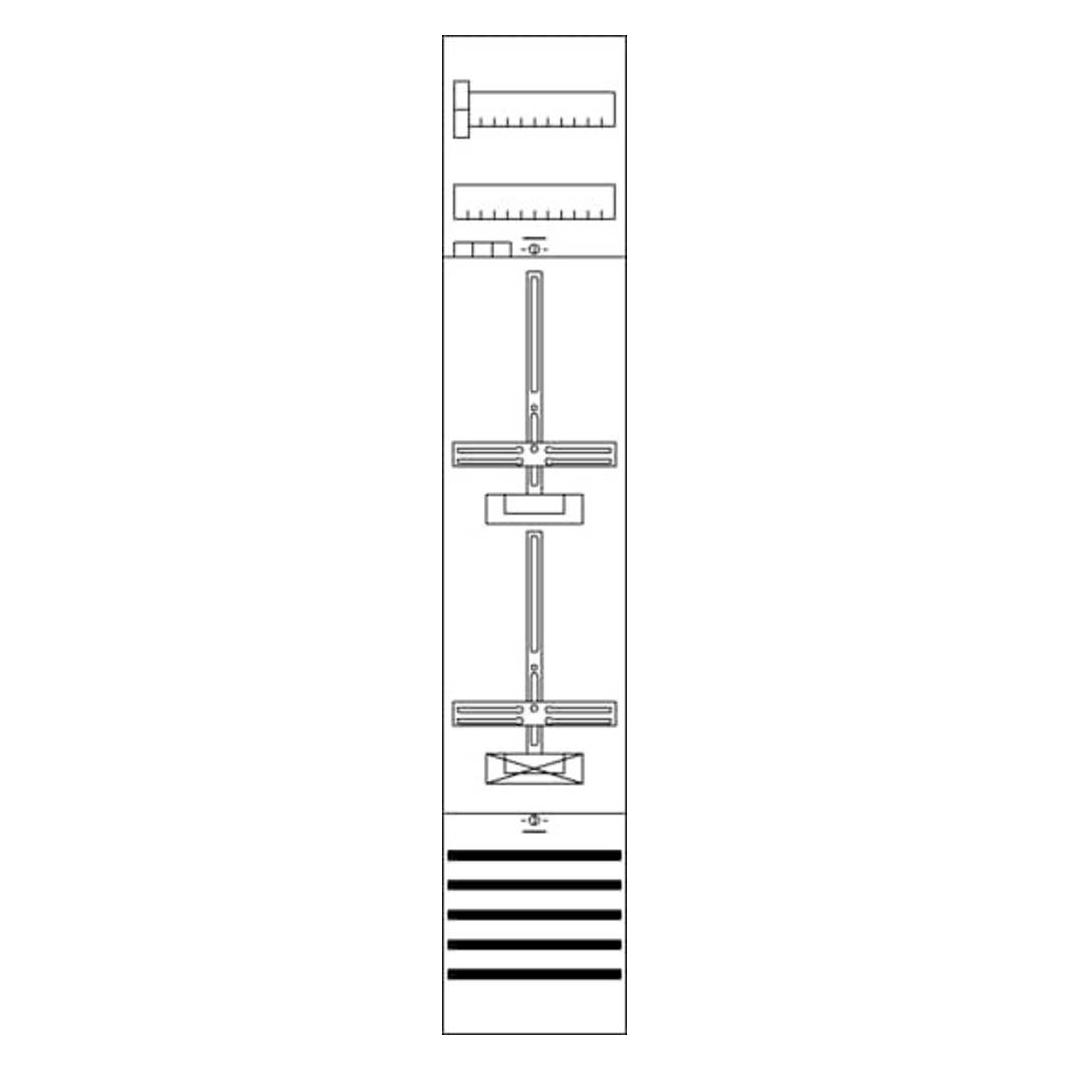 Striebel & John 2CPX035468R9999 KA1251 Zählerfeld Inhalt 1 St. (2CPX035468R9999)