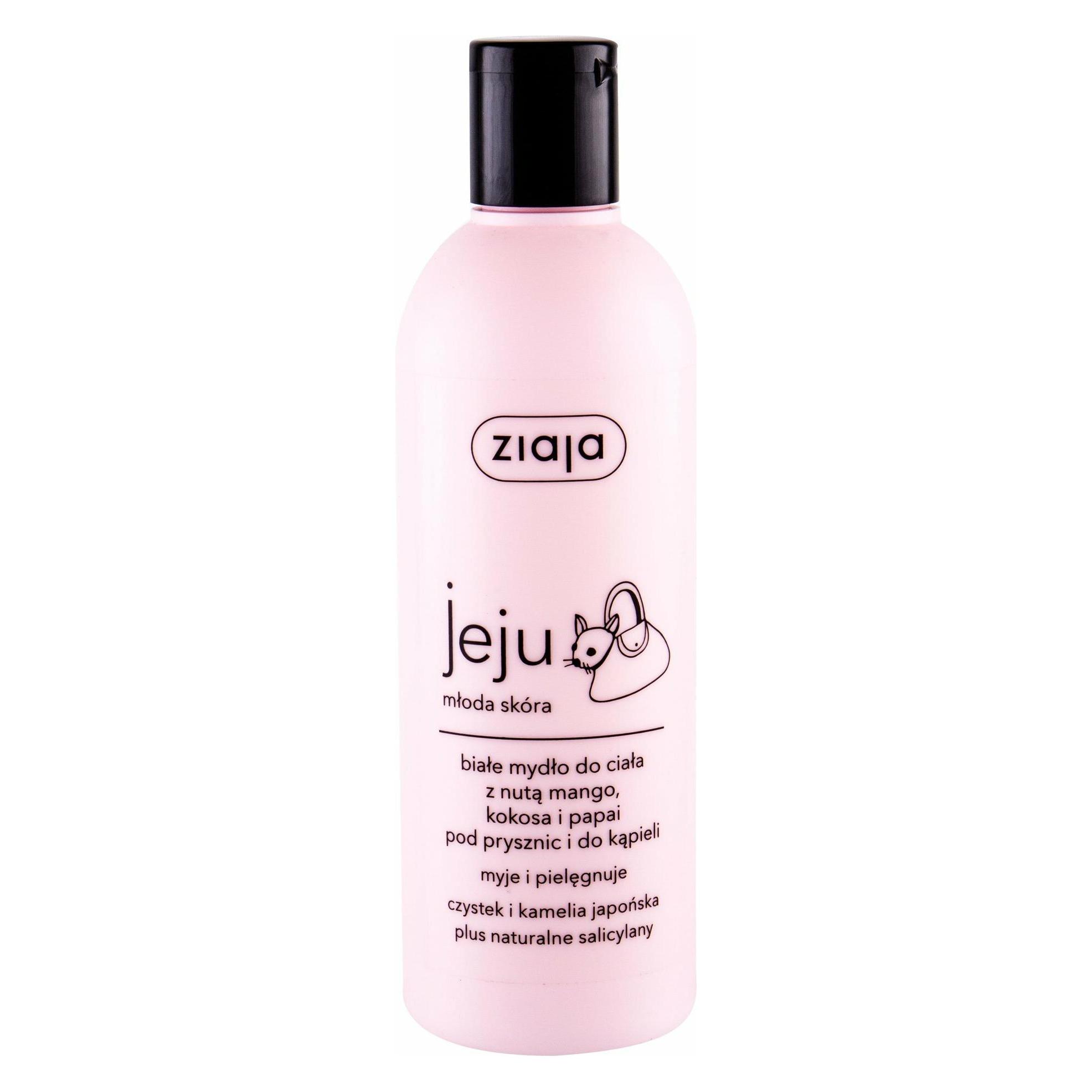 Ziaja Jeju White Body Soap For Shower And Bath 300Ml (300 ml) (5901887045199)