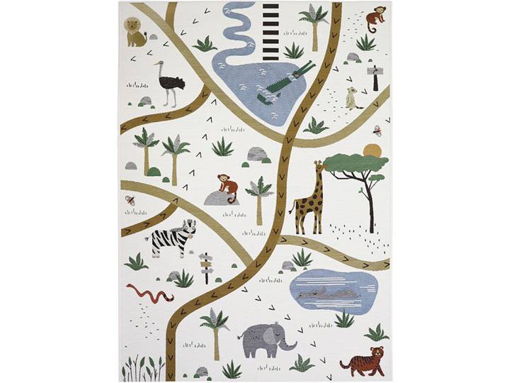 Teppich Rico multicolor Polypropylen 180 x 123 cm - Teppich