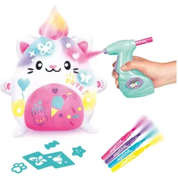 Canal Toys Airbrush Plush - Kawaii Kitty (32 cm)