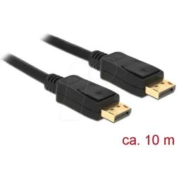 DELOCK 84862 - Kabel 4K DisplayPort 1.2 Stecker > DisplayPort Stecker, schwarz,