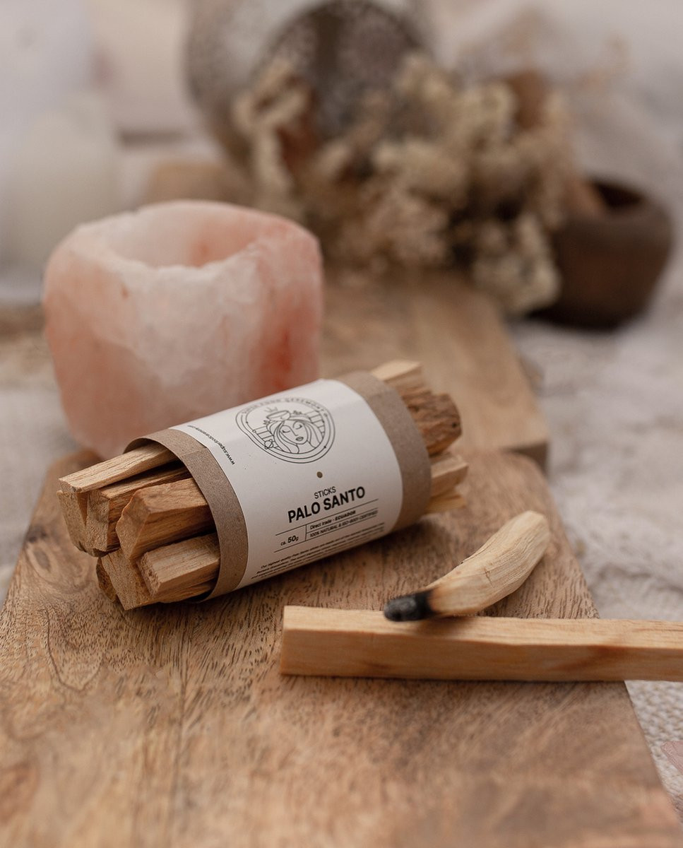 Super Food Ceremony Palo Santo Smudging Sticks - 50g - Heilig hout uit Ecuador voor yoga en meditatie