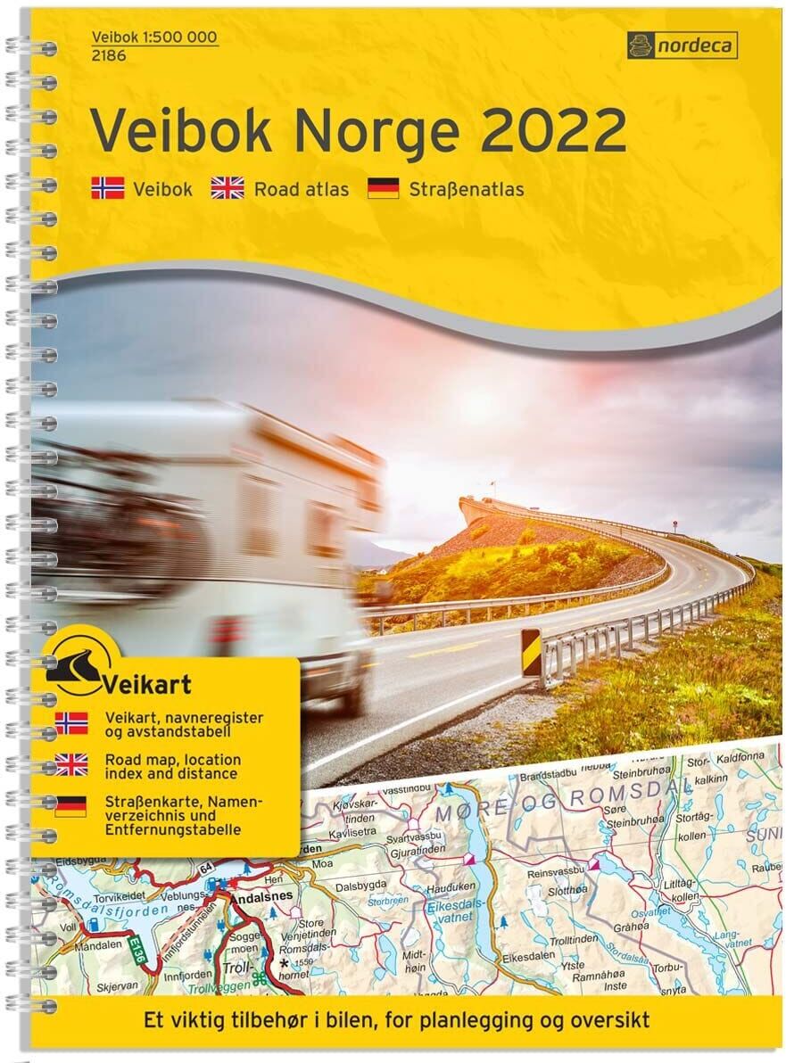 Atlas routier - Norvège   Nordeca