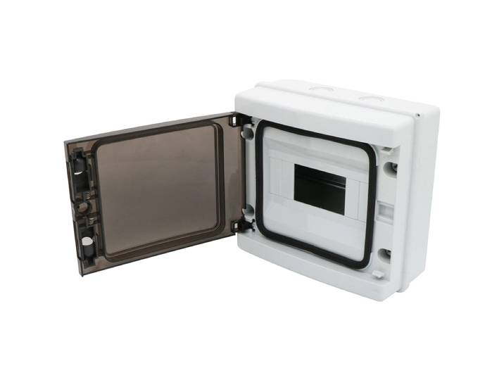 Opbouw Verdeelkast / Zekeringkast IP65 8-modules - Velvalux Panoboxpro - Waterdichte Elektrische Behuizing