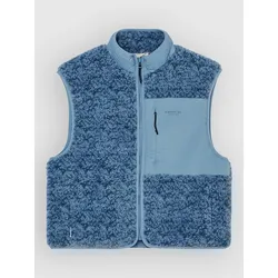Element Lake Sherpa Weste faded denim Gr. M