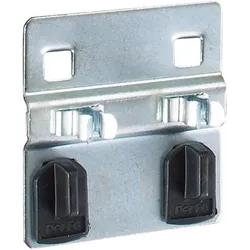 Bott, Werkzeugwand, Doppelte Werkzeugklemme B60xT60xD2x6 mm für Lochplatten für Lochplatten