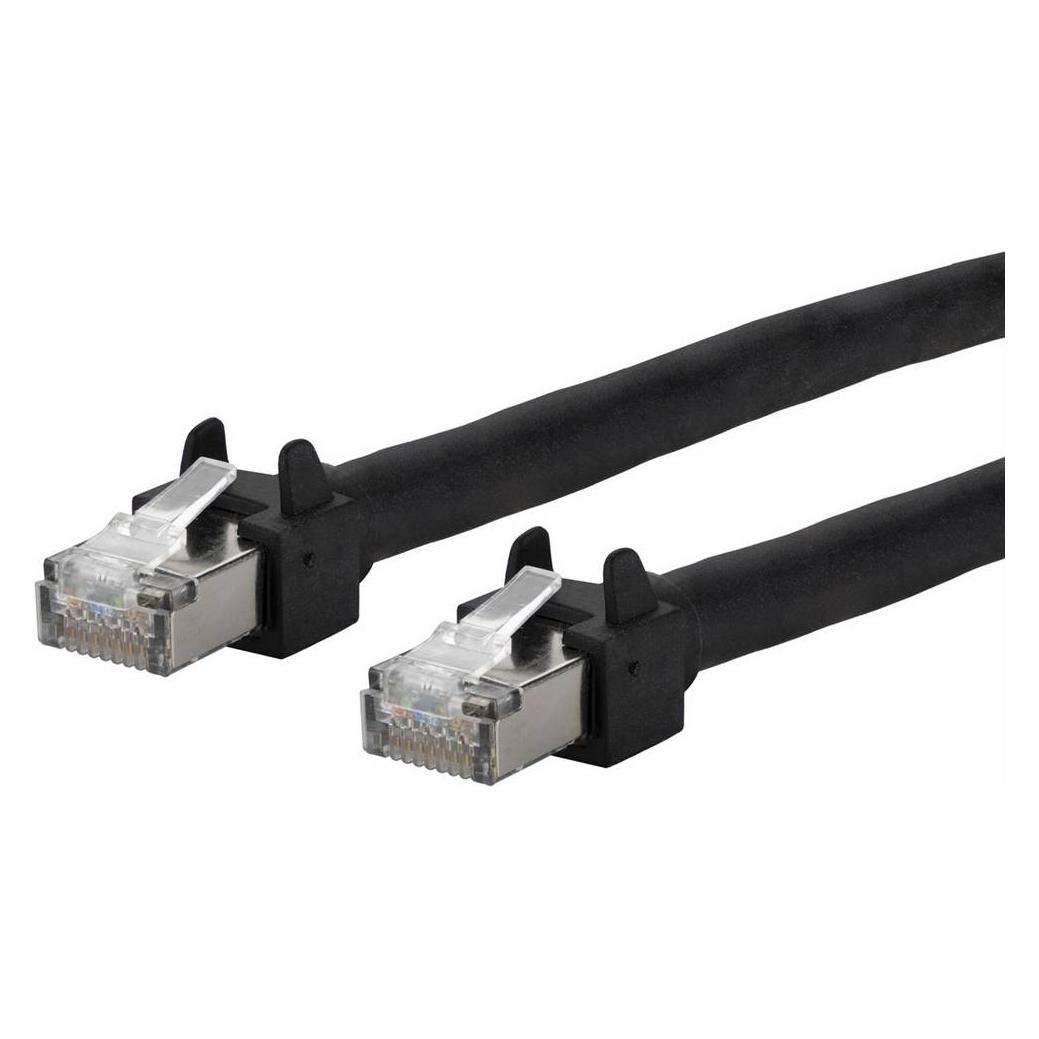Metz Connect BTR 13084F2000-E Patchkabel 6kV Flex500 Outdoor 2m schwarz (S/UTP, CAT5e, 2 m) (13084F2000-E)