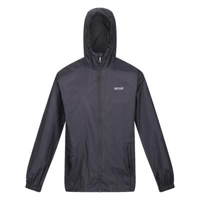 Funktionsjacke REGATTA "Pack-It III", Herren, Gr. M, grau (dunkelgrau), Obermaterial: 100% Polyamid PA., Jacken Funktionsjacke