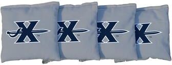 Skip's Garage Xavier University Musketeers Grey Cornhole Bags