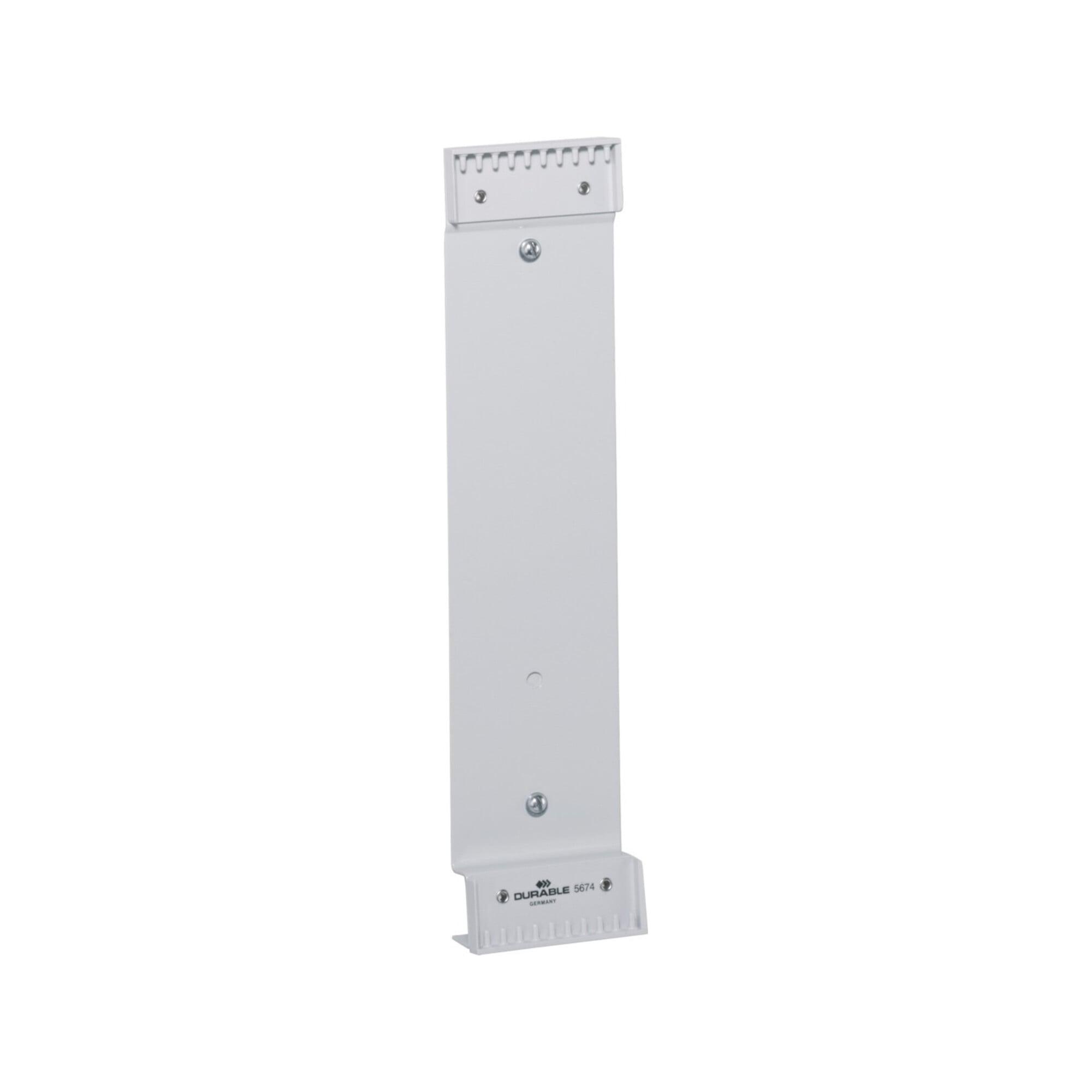 Durable Wandhalter leer f.10 Sichttafeln DINA4 Stahlblech ku.-beschichtet (567410)