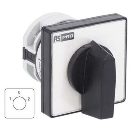 RS PRO Nockenschalter, 1-polig / 16A, 2 Schliesser (2083903)