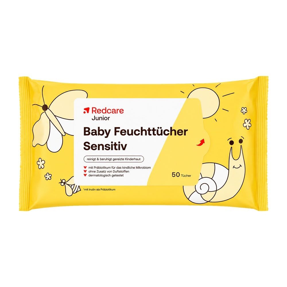 Redcare Baby Feuchttücher sensitiv 50 St Tücher
