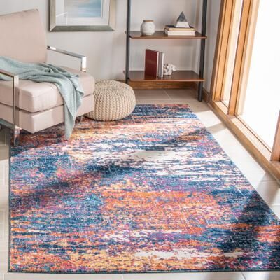 SAFAVIEH Evoke Erika Modern Abstract Distressed Rug