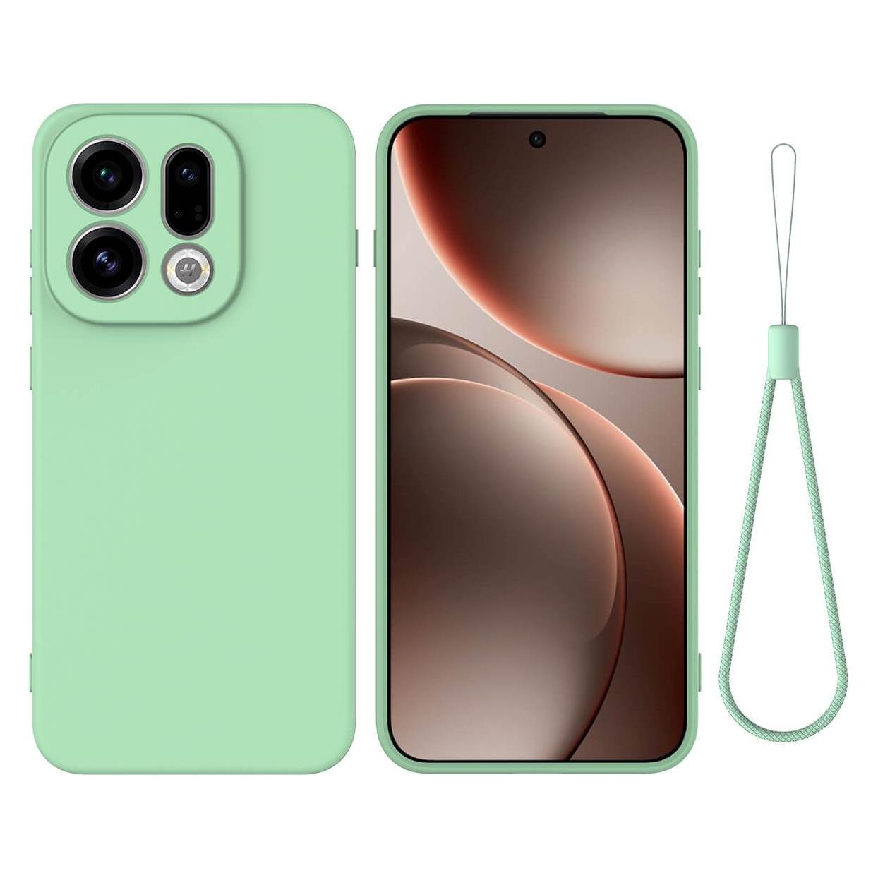 Cover-Discount OPPO Find X9 - Silikon Gummi Hülle mit Riemen (Oppo Find X9) (70731537)