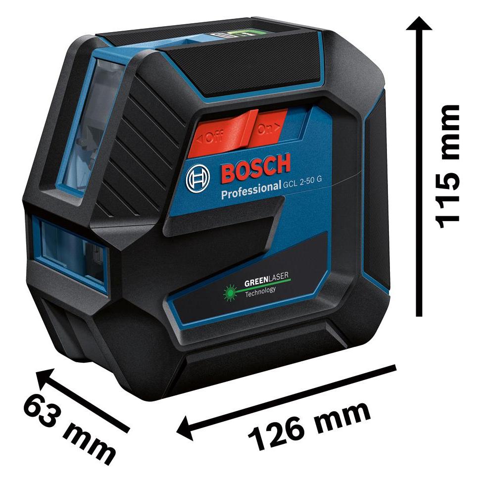 Bosch Professional GCL 2-50 (Kreuzlinienlaser) (0601066M02)