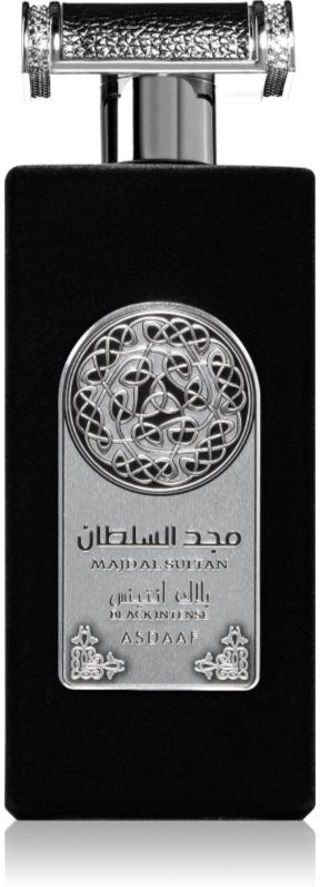 Asdaaf Majd Al Sultan Black Intense Eau de Parfum mixte 100 ml