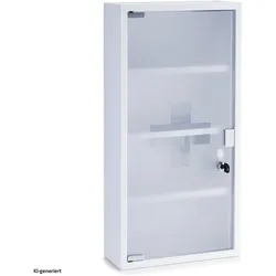 Zeller Present, Badezimmerschrank, Medizinschrank (30 x 12 x 60 cm)