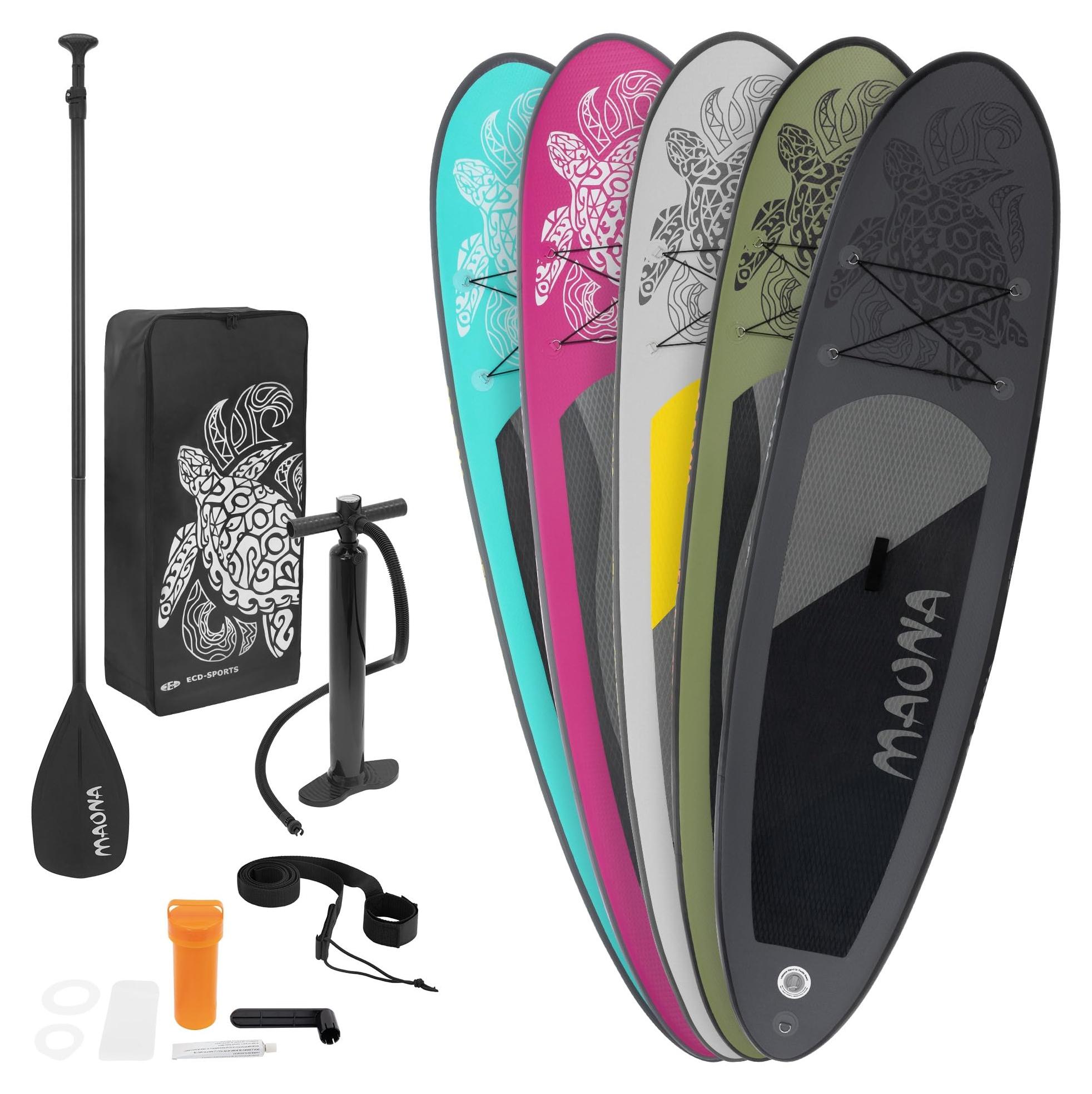 Aufblasbares SUP-Board, 3,08 Meter - Allround-Paddelbrett - 10 cm Dicke - Für Erwachsene und Kinder