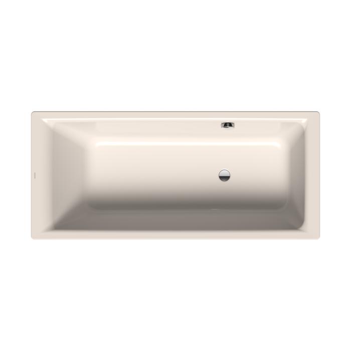 Kaldewei Puro Badewanne 259223000231 170x80cm, Überlauf seitlich, Überlaufloch gegenüberliegend, pergamon