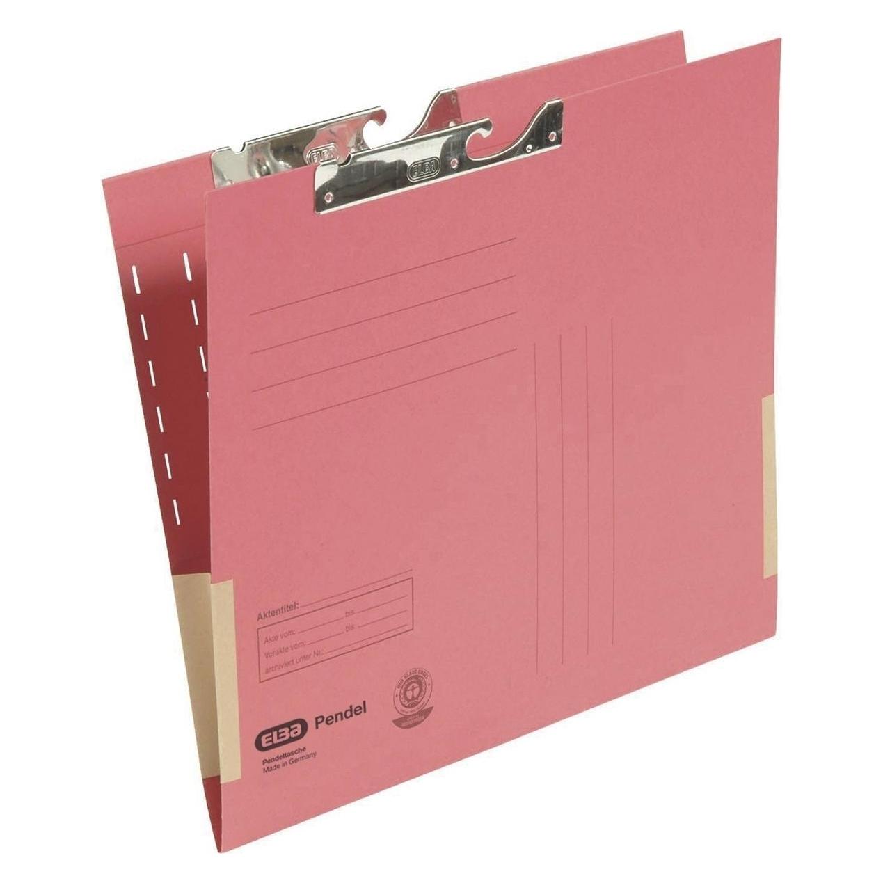 Elba Pendeltasche, DIN A4, mit Kartonfröschen, rot (A4, 50x) (91460 RO)