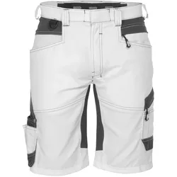 DASSY® Axis Painters Malershorts mit Stretch - weiß/anthrazitgrau - 53