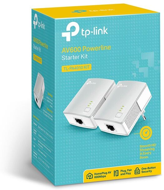 TP-LINK TL-PA4010KIT 600 Mbit/s Ethernet LAN White 2 pc(s)