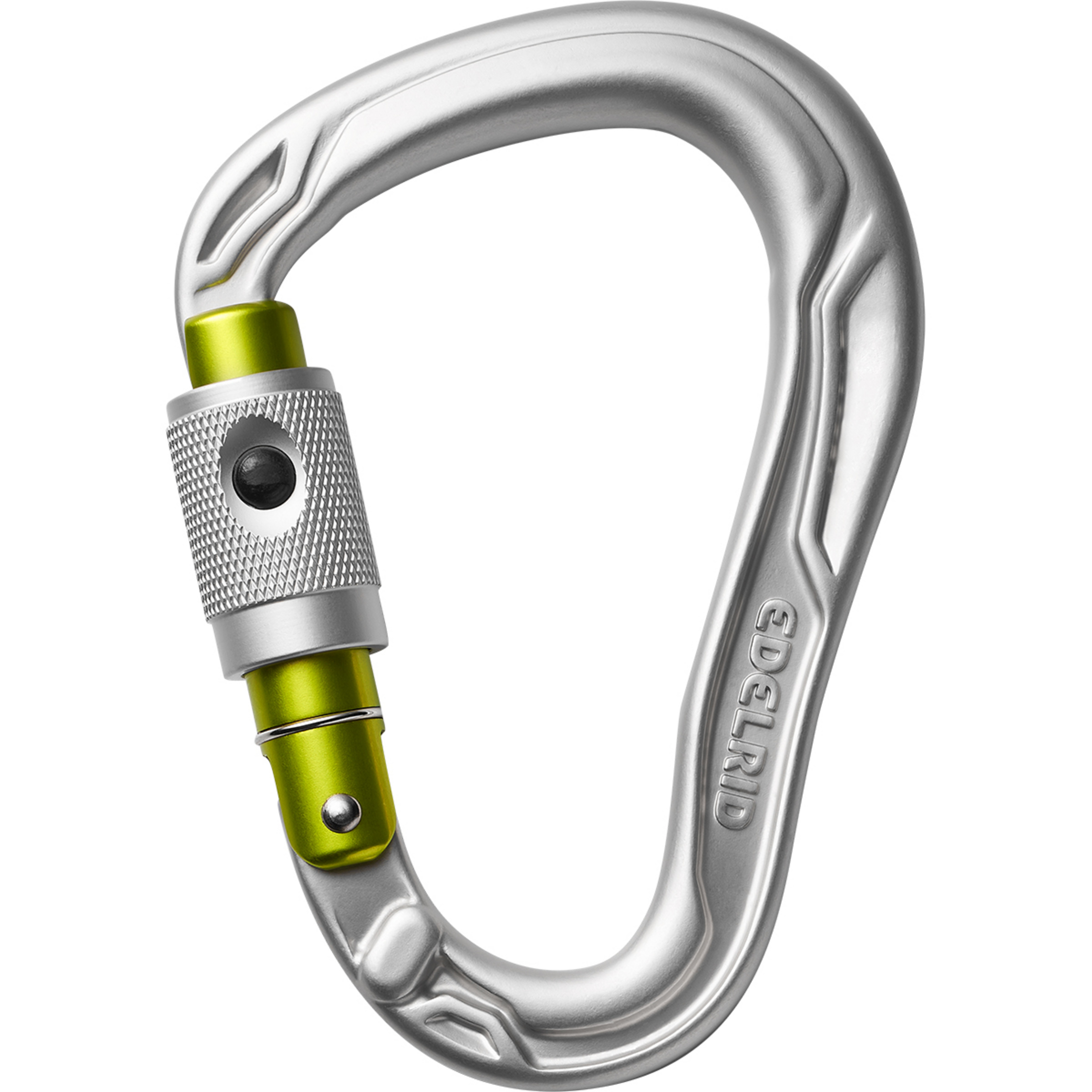 Edelrid HMS Bullet Permalock Karabiner Karabiner silber Alpinklettern | Sportklettern