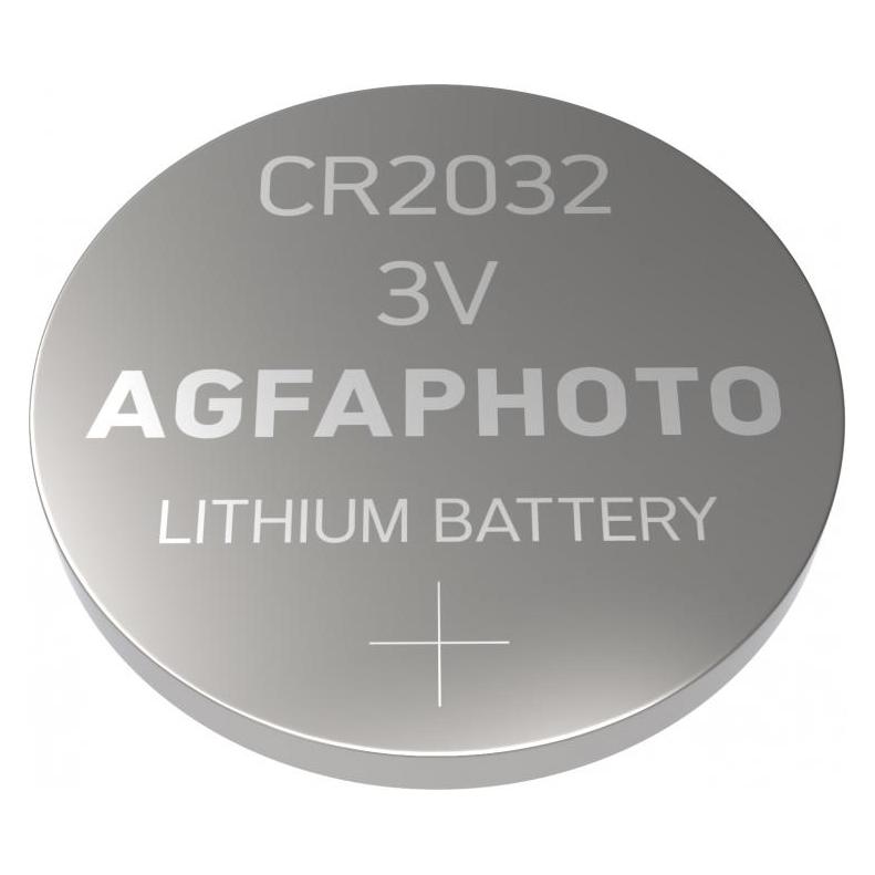 Agfaphoto Knopfzelle CR 2032 Lithium 3 V 5 St. (5 Stk., CR2032) (150-803203)