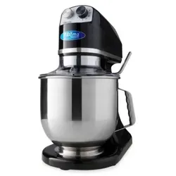 Maxima Planetenkneter - 7 L - bis zu 2 kg Teig - schwarz