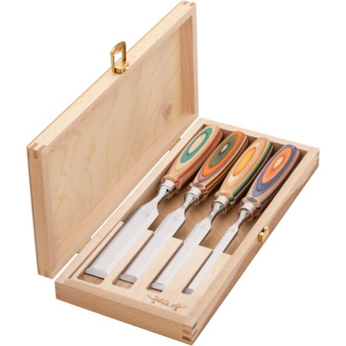 Kirschen Stechbeitelsatz WINAC mit Skateboardheften