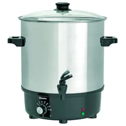 Bartscher Glühweintopf, Einkochtopf 25L, CNS, A200052