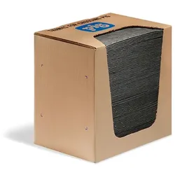 Absorptionsmatte PIG® Universal Matte Bench Karton 50 Stück Abmessung 25 cm x 33 cm, Absorbiert 37,1 L je Karton