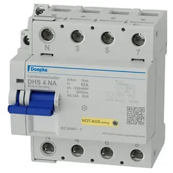 Doepke Hauptschalter mit Not-aus-Funktion DHS 4-063 NA