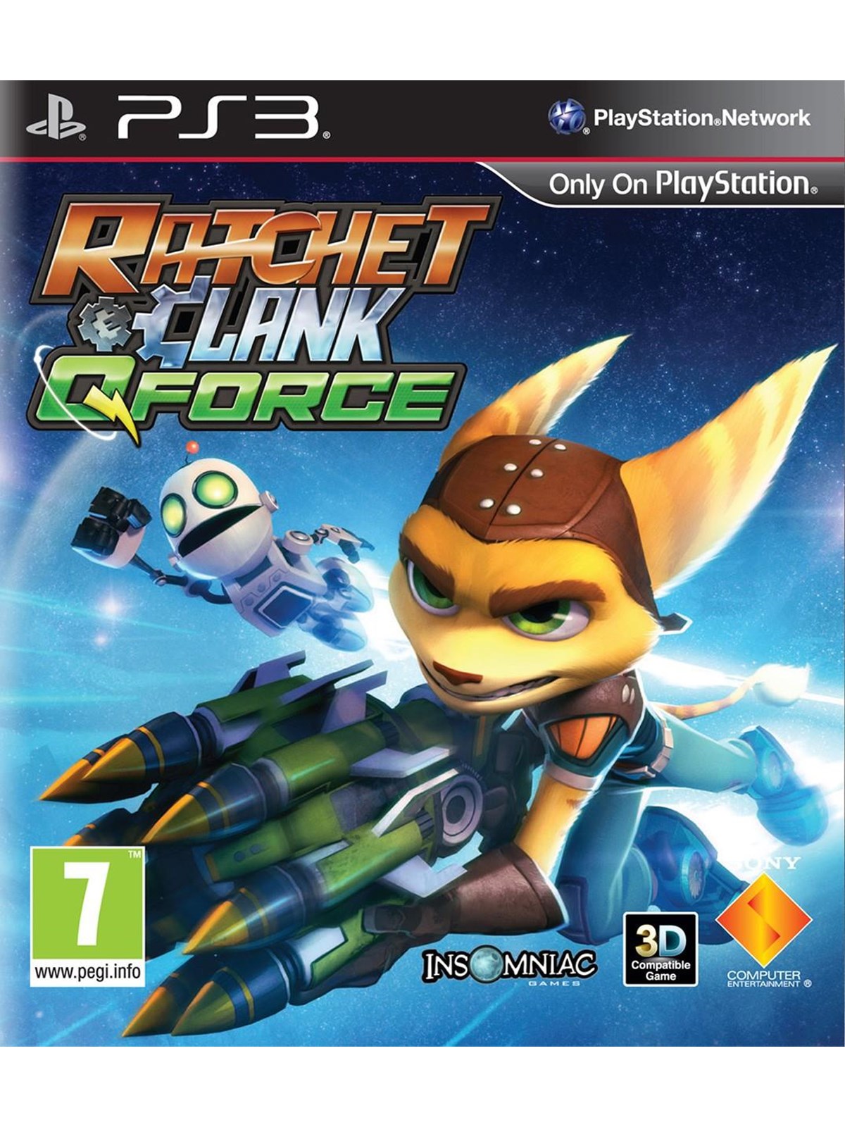 Ratchet & Clank: QForce - Sony PlayStation 3 - Action/Abenteuer - PEGI 7