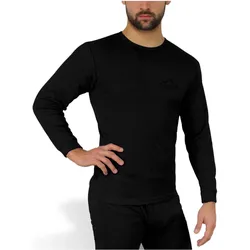 Normani, Herren, Funktionsshirt, 3er Pack Thermohemd Ski Unterwäsche (4XL), Schwarz