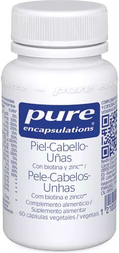 Pure Encapsulations Piel, Cabello, Uñas x60 Cápsulas