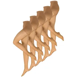 NUR DIE Damen Feinstrumpfhose Goodbye Laufmaschen 20 DEN 5