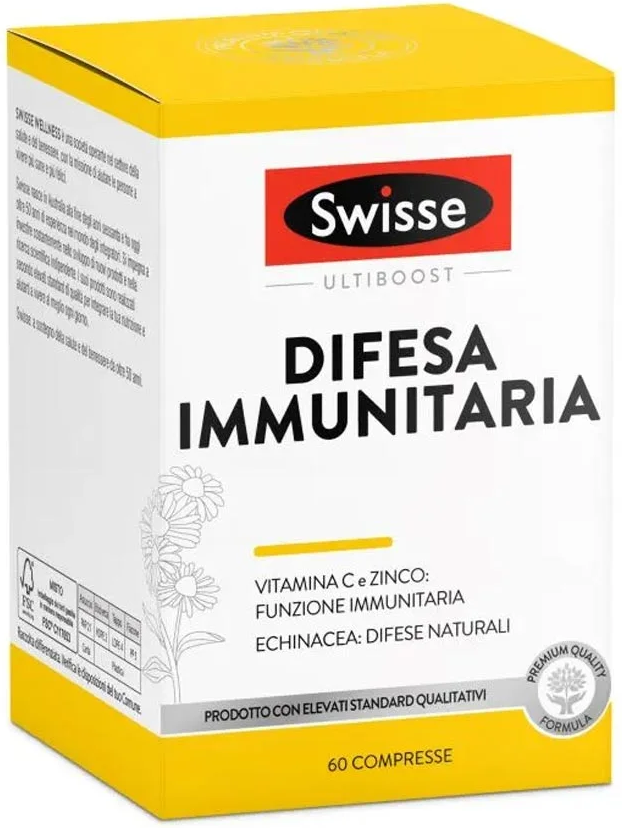 HEALTH AND HAPPINESS (H&H) IT. Swisse, Difesa Immunitaria, 60 Compresse