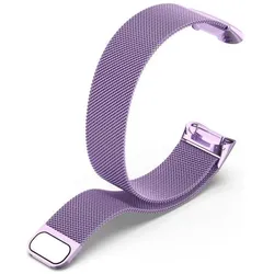 Cover-Discount Fitbit Charge 5 - Milanese Edelstahl Armband violett (Edelstahl), Uhrenarmband, Violett