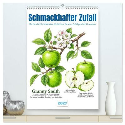 Schmackhafter Zufall (hochwertiger Premium Wandkalender 2027 DIN A2 hoch), Kunstdruck in Hochglanz